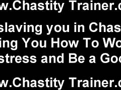 Cock Locked Up Until Mistress Allows