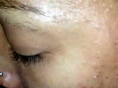 Will the cleaning lady finish deepthroating my cock before my wife returns home?