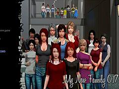 in new family, redhead with big ass gets erotic