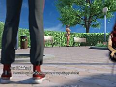 Golden boy 19 features public pussy licking in hentai style