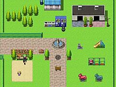 Watching brothers fuck witch in online NTR game