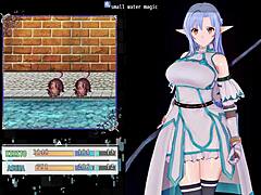 Watching brothers fuck witch in online NTR game