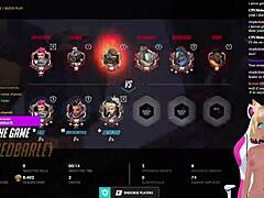 Vtuber Lewdneko Gets Spanked While Playing Overwatch Part 2!