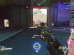 Vtuber Lewdneko Gets Spanked While Playing Overwatch Part 2!