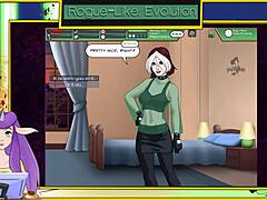 Hot Rogue In Shower!