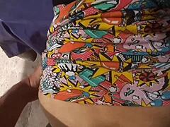 Petite Argentinian latina cheats on cuckold with old ass action