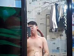 Vietnamese Gay Top SUCKS Monster Cock HARD!