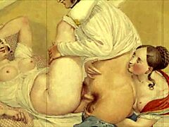 vintage erotic drawings feature antique cartoon anime hentai retro styles