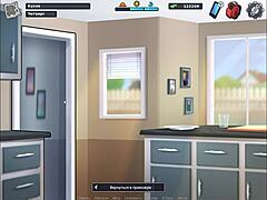 Ebony anime hentai slut with monster cock and big tits