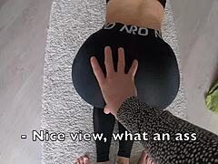 Brunette Teen Deepthroats Big Dick, Gets Hard Anal And Cum Inside After Gym