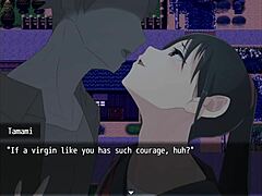 In Nympho Village Part 3, Cumming On Blonde's Thighs In Public Ranch 😏