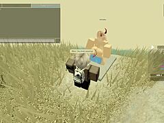 77 roblox porn with big ass blonde in missionary and doggystyle wet sex.