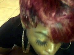 Intense Ebony Bimbo Deepthroats Massive Black Cock Compilation!