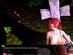 Mrs. Carlson explores erotic theater with toys and licking