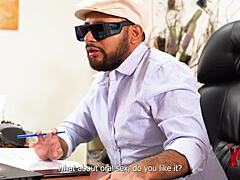 morena venezolana de gran culo pasa casting para ser actriz porno en per�