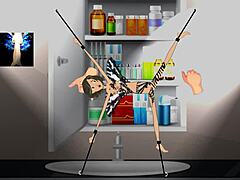 Lets play fairy adventures demo with shaved pussy hairless toys and pussy fingering masturbation