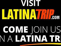 Big booty latina gets fucked doggystyle by monster cock.