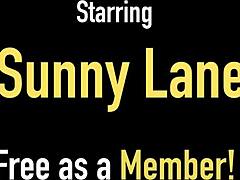 Hot Blondie Sunny Lane Shakes Ass Outdoors in Bikini