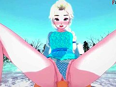 Elsa Gets Fucked the Night Before Xmas - Free POV Frozen!