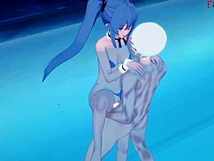 Roxy Fucks Eris Hard By Pool In Hentai