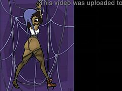 this cartoon wedgie compilation has girls in all sorts of funny positions