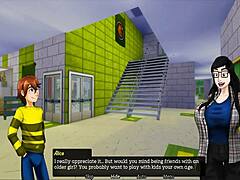 Hg Little 18+ Introduces Adorable Milf With Big Tits In Charming Hentai Anime