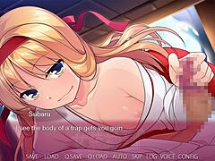 Trap legend josou shinwa subaru engages in sex scene with handjob and cumshot