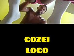 Two young guys at the gym eye this fat girl, then go home to fuck her shaved pussy hard 😏