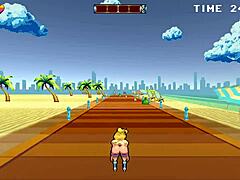 roller babe hentai game public creampie at beach