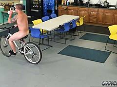 Gay guy experiences straight sex for first time.