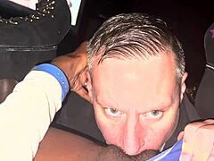 uh, facial at the adult movie theater with public muff diving and big tits sex...