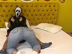 Ghostface Gets Free Blowjob for Halloween