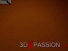 hot ebony cartoon girl with big boobs in restraints ready for rough anal with monster cock. oops!