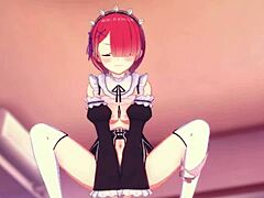 loving ram rides you romantically in re zero 😘