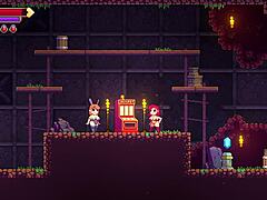 Scarlet Maiden's playthrough part 2 starts rogue-like second floor boss.