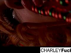 Charley And Her Sexy Girlfriend Fuck With Big Tits Exposed