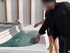 We caught the venezuelan wife getting fucked by her husband in their house