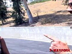 Rachel Starr and Eva Angelina in messy vintage threesome