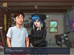 Summertime Saga 153 - Cartoon Teen 18+ With Small Tits