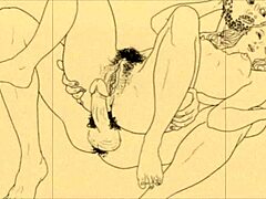 复古动漫H漫古董色情插图集