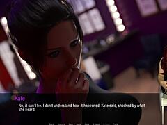 kate at 28 explores her daily life as brunette secretary in office