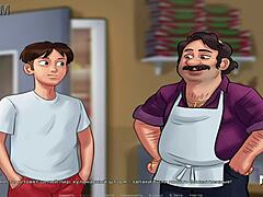 Summertime Saga featuring big mature Mexican ass in episode 1 43