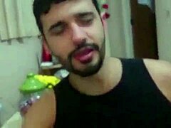 Is Marcos Goiano's massive blowjob on that huge gay cock leading to a cum explosion?