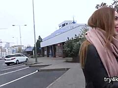 playing in front of cameras with friend for her boyfriend who likes watching