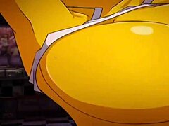 chica shows off her big tits and boobs directly