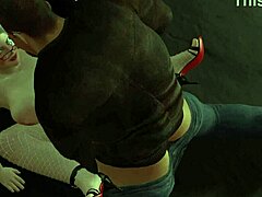 Would plump 3D cougar spread legs for you on the street?