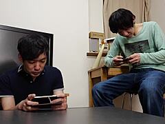 哦，大奶老婆，让我在口交和舔逼后用日本风格内射你喷水的逼。