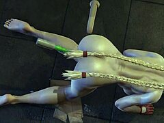 Cammy feels intense pleasure getting penetrated in all holes