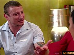 guidance counselor fucks student in oiled massage