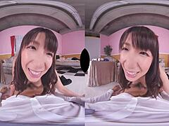 hey, this asian jav teen is giving a reality blowjob right next to her sleeping husband for ultimate ntr creampie!!